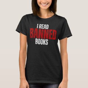 Camiseta Retro Guay Leí Libros Prohibidos Libros Libros Wor