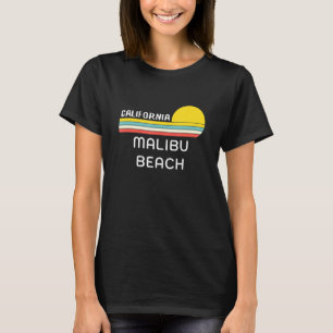 Camiseta Retro Guay Malibu Beach California Beach 70s Sunse