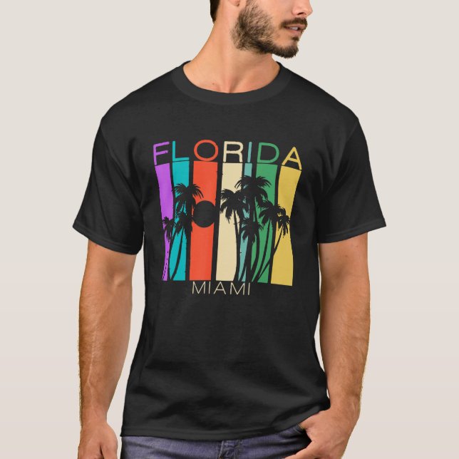 Camiseta Retro Guay Miami Beach Original Florida Playas A (Anverso)