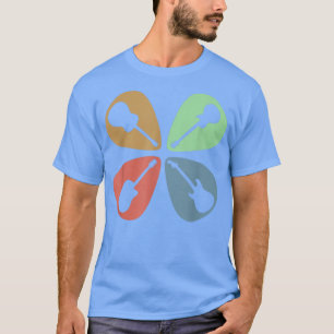 Camiseta Retro Guitar Musician Bass Guitarist Guitar Player