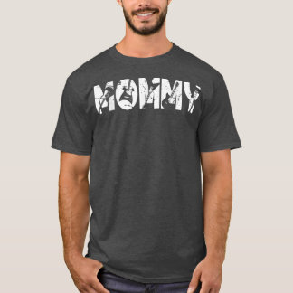 Camiseta Retro Guitarist Mother Mommy Guitar Mothers Day Mu