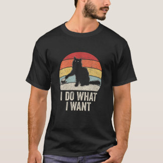 Camiseta Retro Hago Lo Que Quiero Que El Propietario Del Ga