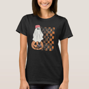 Camiseta Retro Halloween Creep it Real Vintage Ghost Hallow