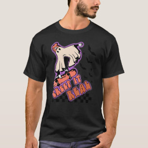 Camiseta Retro Halloween Creep it Real Vintage Ghost Hallow