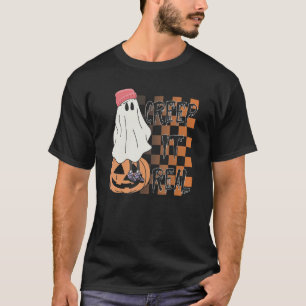 Camiseta Retro Halloween Creep it Real Vintage Ghost Hallow