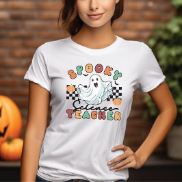 Camiseta Retro Halloween del espeluznante profesor