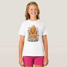 Retro Halloween Kids T-Shirt ,Spooky little Dude
