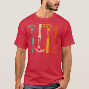 Camiseta Retro Handyman Tools Hammer penter