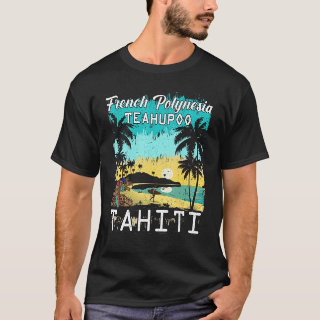 Camiseta Retro  Hang Ten California Surfing Crew (Anverso)