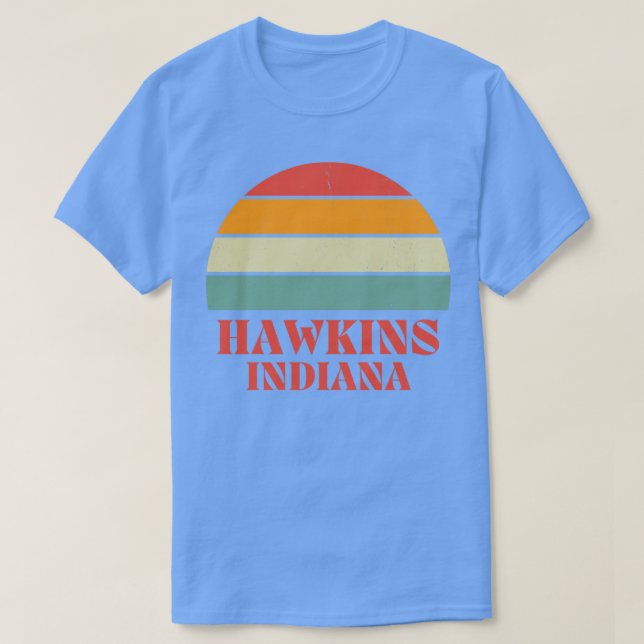 Camiseta Retro Hawkins Indiana 2 (Diseño del anverso)