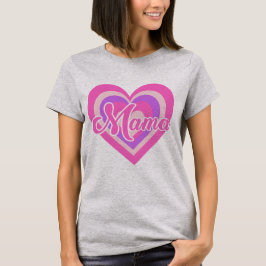 Camiseta Retro Heart MAMA