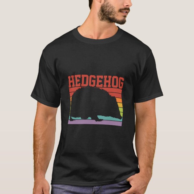 Camiseta Retro Hedgehog (Anverso)