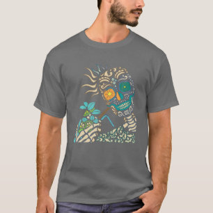 Camiseta Retro Hippie Van Peace Love Camping Stay Trippy Li