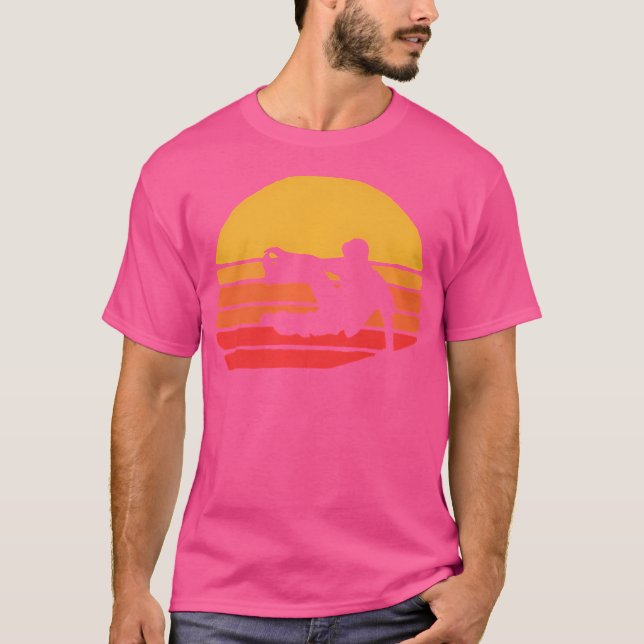 Camiseta Retro Hipster Urban Parkour 	 - Vintage 80S Style (Anverso)