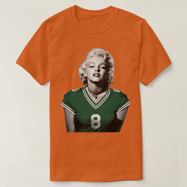 Camiseta Retro Hollywood para los Jets (Diseño del anverso)