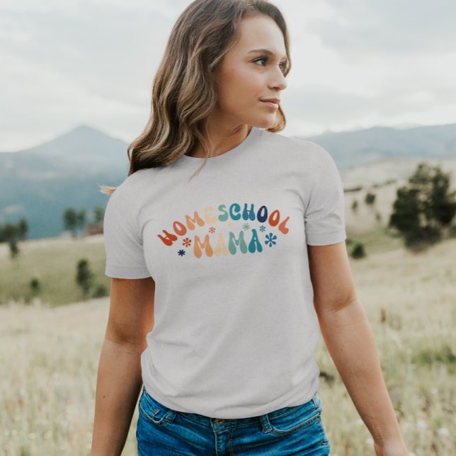 Camiseta Retro Homeschoa Mamá (Subido por el creador)