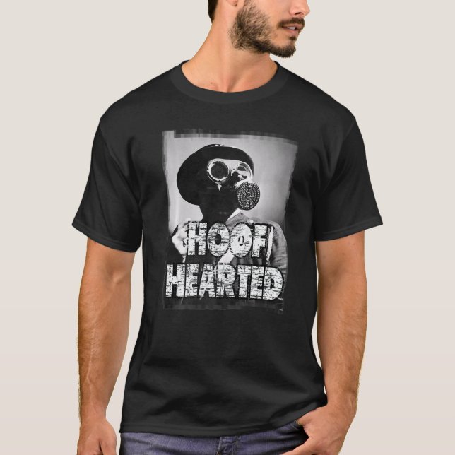 Camiseta Retro Hoof Hearted Sarcastic Funny Fart Jokes (Anverso)
