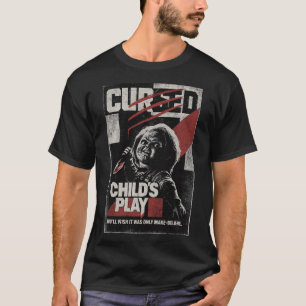 Camiseta Retro Horror Doll Slasher Poster
