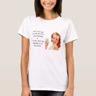 Camiseta Retro Housewife T Shirt