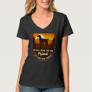 Camiseta Retro húngaro de perro vizsla 2