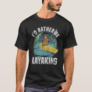 Camiseta Retro Id Antes De Ser Kayak Canoeing Kayak Rower