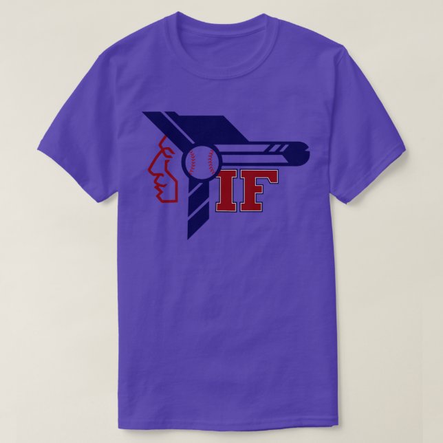 Camiseta Retro Idaho cae valiente Liga menor de béisbol TSh (Diseño del anverso)