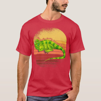 Camiseta Retro Iguana Retro Reptiles del Sol 2