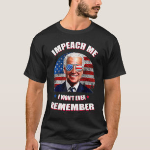 Camiseta Retro Impeach me impediré de recordar sarcásticas 