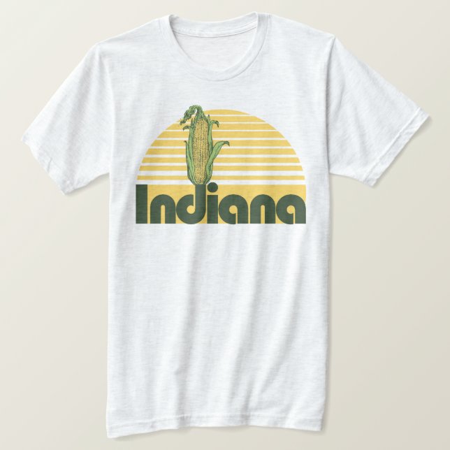 Camiseta Retro Indiana (Anverso del diseño)