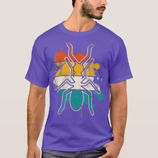 Camiseta Retro Insectos Entomología Regalos Animales Hormig