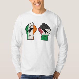 Camiseta Retro Irlanda La revolución del puño solidario en