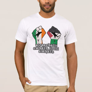 Camiseta Retro Irlanda La revolución del puño solidario en