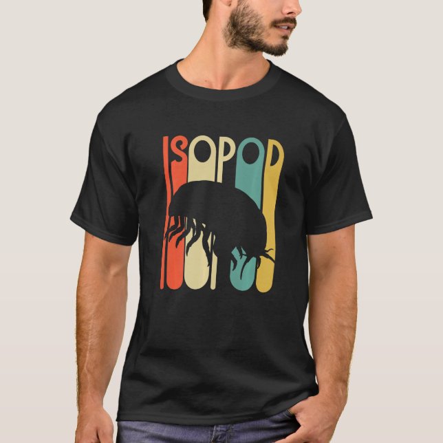 Camiseta Retro Isopod Cool Vintage Isopods (Anverso)
