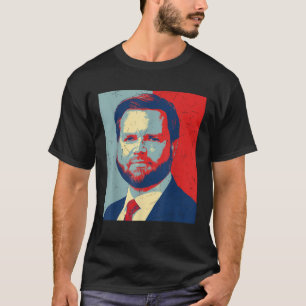Camiseta Retro J.D. Vance Presidente 2028 Vance 2028