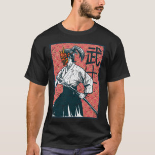 Camiseta Retro Japón Geisha Artística japonesa onna