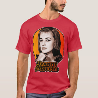 Camiseta Retro Jeanne Moreau Tributo