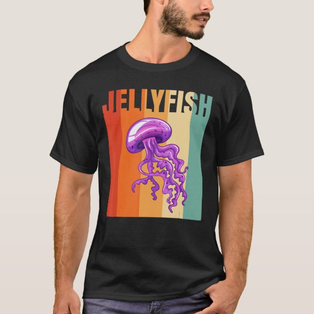 Camiseta Retro Jellyfish 1 (Anverso)