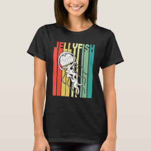 Camiseta Retro Jellyfish Sea Jellies Mascota Aquarium Sea A