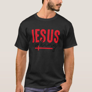 Camiseta Retro Jesús es Rey Cristiano - Versículo Bíblico F