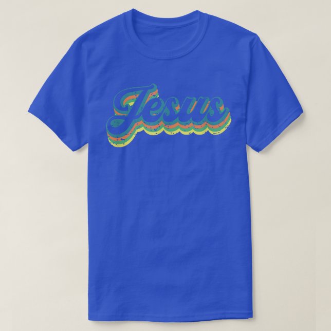 Camiseta Retro Jesus Tee Christian Tee Faith Tee  (Diseño del anverso)