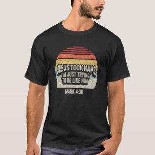 Camiseta Retro Jesús Tomó Las Napas De La Fe Cristiana 438