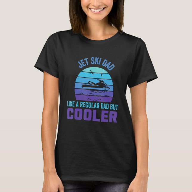 Camiseta Retro Jetski Appare de Jet Ski Dad (Anverso)