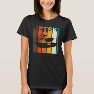 Camiseta Retro Jetski Personal Watercraft PWC Jet Skyline J