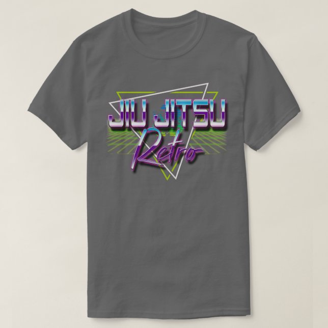 Camiseta Retro Jiu Jitsu brasileño Jiu Jitsu 1 (Diseño del anverso)