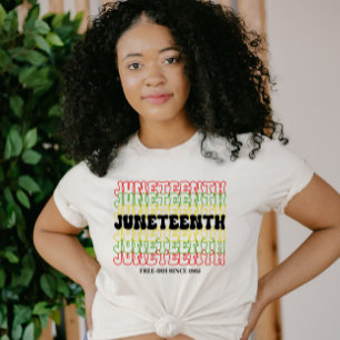 Camiseta Retro Junetdecin Free-ish desde 1865