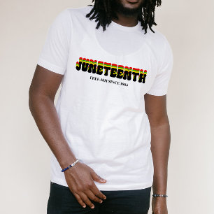 Camiseta Retro Junetdecin Free-Ish desde 1865