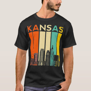 Camiseta Retro Kansas City Missouri Vintage Jazz BBQ City U