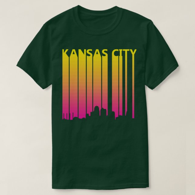 Camiseta Retro KansasCity de los años 80 (Diseño del anverso)