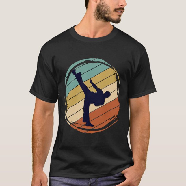 Camiseta Retro Karate (Anverso)