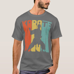 Camiseta Retro Karate Karate amante idea de afición al kara